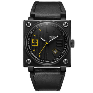 Square luxury wristwatch